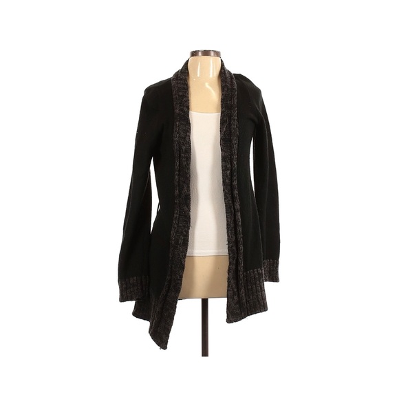 Black Knit Cardigan - Picture 1 of 4